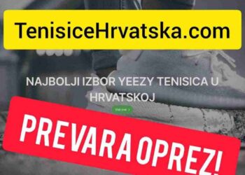 TenisiceHrvatska.com – Još jedan u nizu prevarantskih web-shopova koji prodaje tenisice