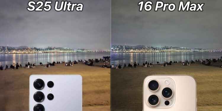 Samsung Galaxy S25 Ultra vs. iPhone 16 Pro Max: Usporedba kamera