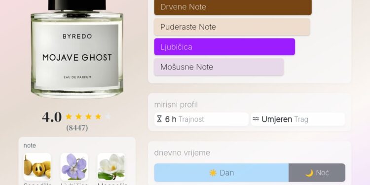 Byredo Mojave Ghost: Oriental Floral Perfume za Žene i Muškarce – Kompletnu Recenziju i Sva Vaša Pitanja